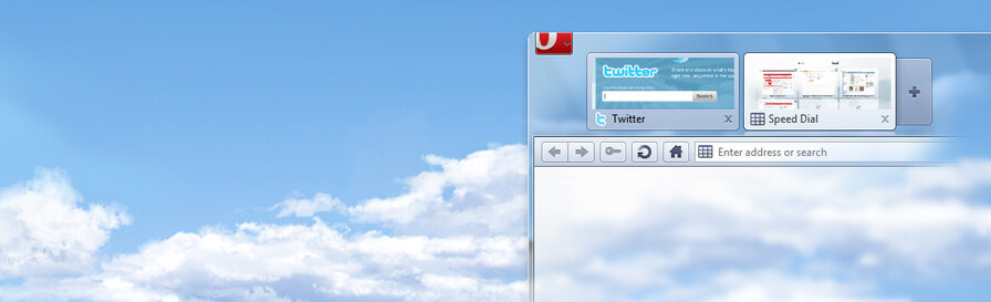 Opera 10.50 on opera.com, 2010