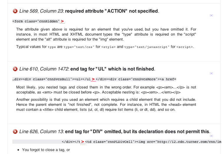 cnn is a little bit more compliant, but still fails