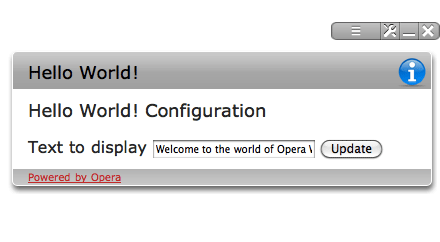The control button hover state