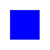 Just blue layer