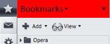 Hotlist panel header skin