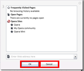 Speed dial configuration dialog button border skin
