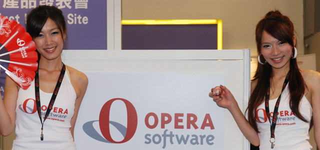 Opera booth girls
