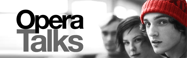 Opera Talks Logo