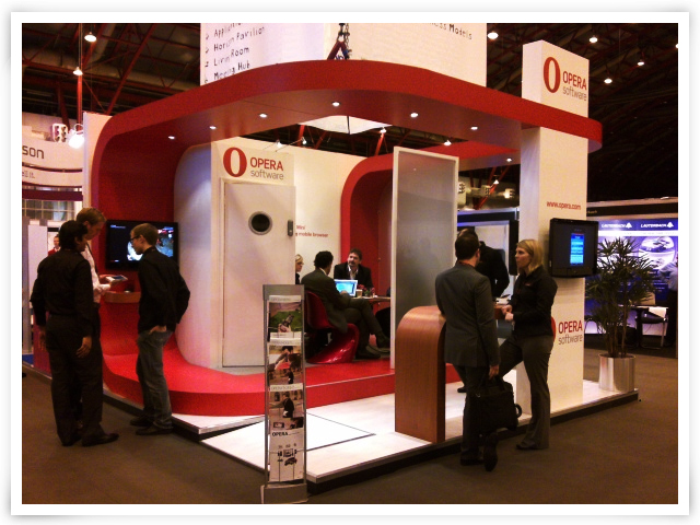 Opera booth