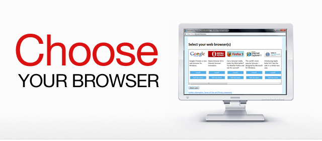 Choose your browser