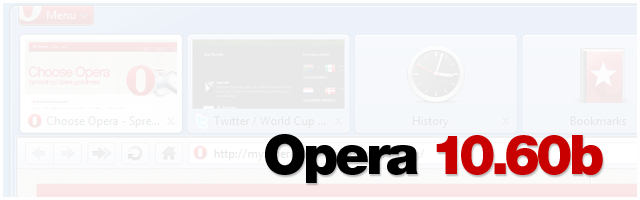 Download new beta of Opera for Windows, Mac and Linux