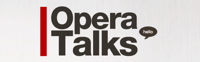 Opera Talks Logo