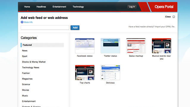 New Opera Portal