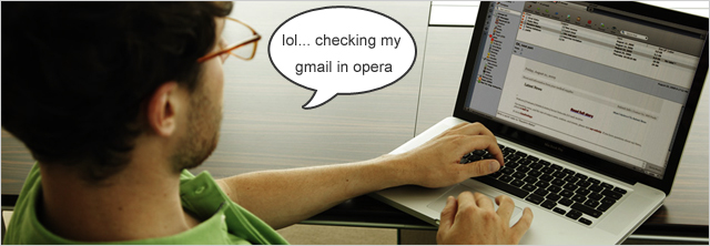 GMail in Opera