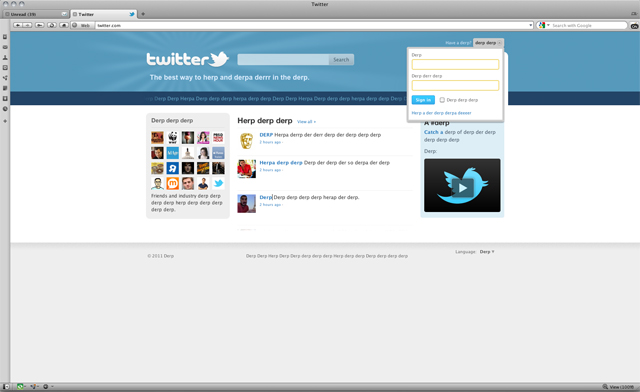 Twitter Derp