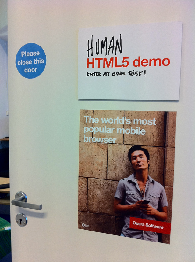 Human HTML5 demo