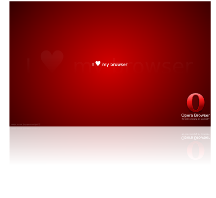 Opera browser wallpaper