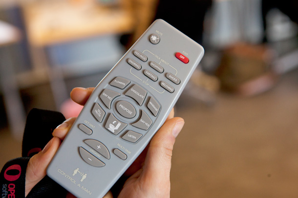 The Man Remote.