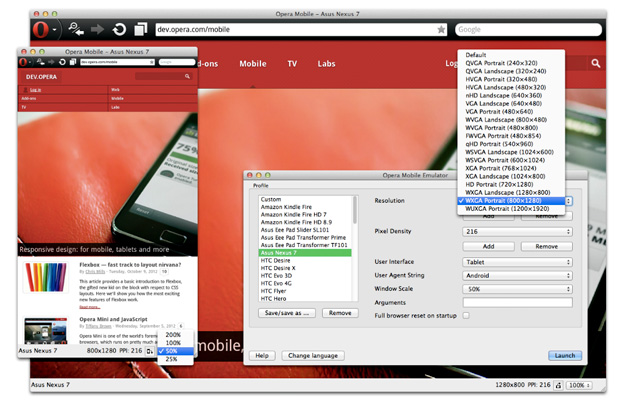 Opera Mobile Emulator