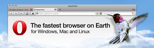 Download Opera 10.52 for Mac and Windows now