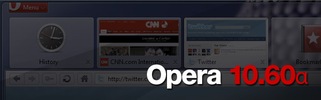 Opera 10.60 alpha