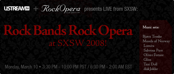 rock opera ustream banner