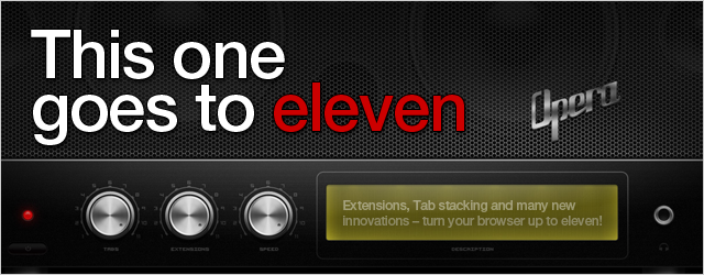This one goes to eleven!