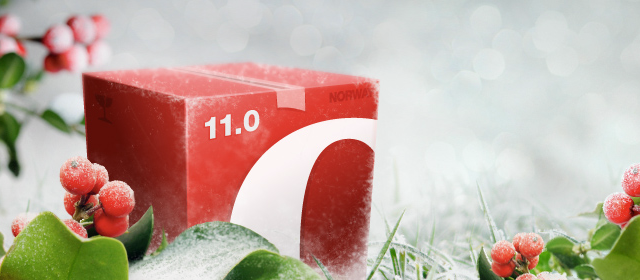 Opera 11 before December 24th!