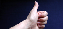 thumbs up