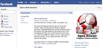 opera on facebook