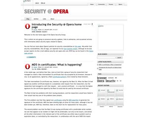Security Group blog