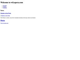 Internet Channel for Wii