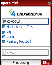 Opera Mini Endzone 06